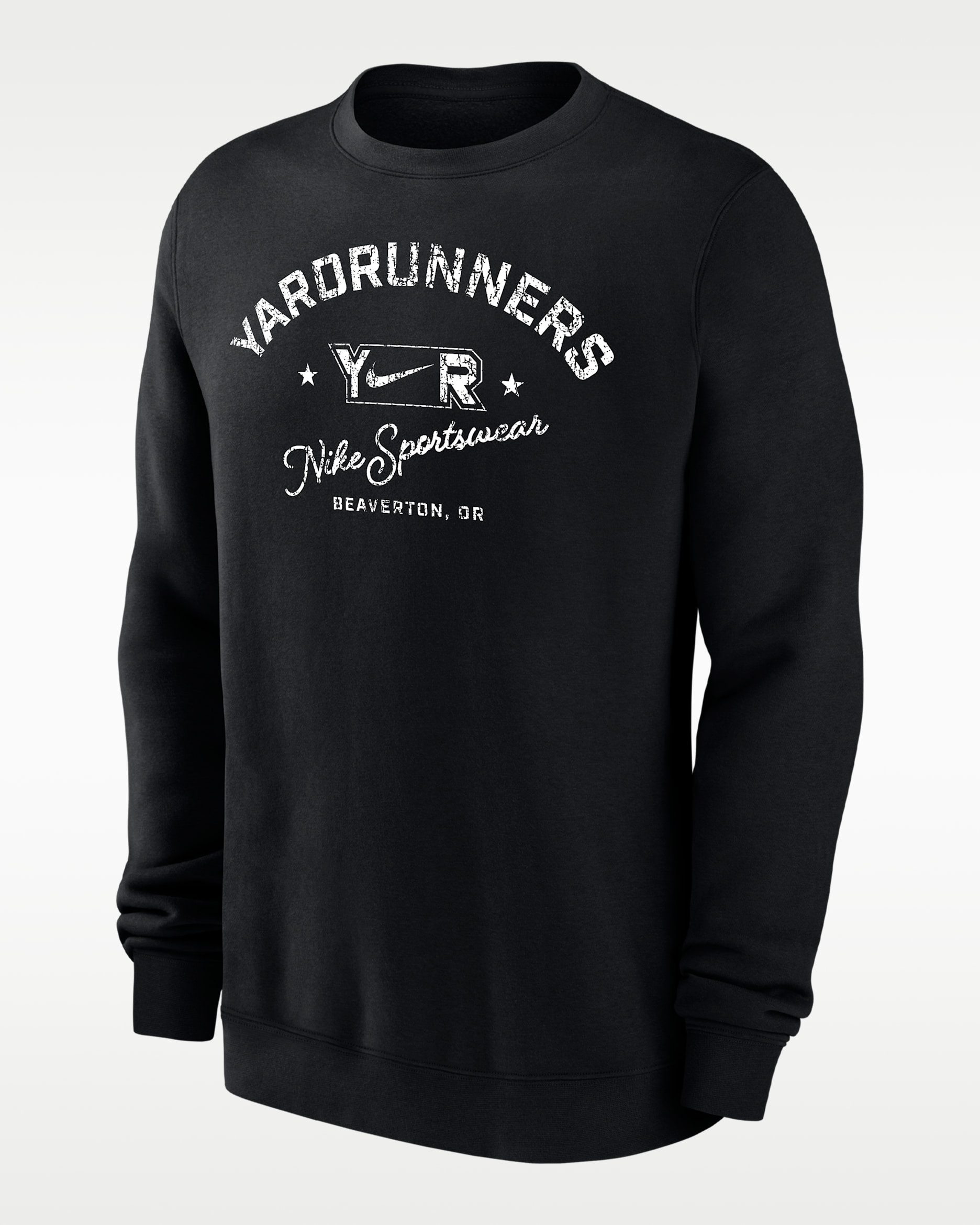 Nike College (Yardrunners) Men's Club Fleece Crew-Neck Sweatshirt